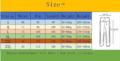 2024 European and American Men's New Year Wear Sports Pants Casual Sports Training Pants Men's Gym Pants