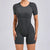 Short Jumpsuit Gym Clothes For Women Sportswear Fitness Overalls Backless Scrunch Booty Yoga Suit Sports Set Outfit