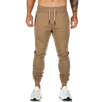 Men's Lightweight Gym Jogger Pants Breathable Hiking Jogging Runing Stretch Exercise Workout Sweatpants with Zipper Pocket Pants