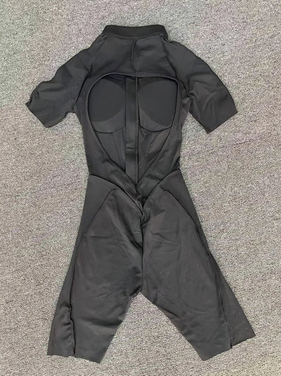 Women‘s Sports Jumpsuits Sets Fitness Combination impact bodysuit Shorts Outdoors Gym Workout Sexy Sports Jumpsuit kit Clothes