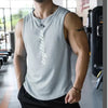 2025 NEW Fitness Sports Tank Tops Men Gyms Workout Sleeveles Shirt Male Summer Loose Undershirt basketball Running men Ves