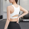 Fitness Sports Bra Gym Woman Sexy Hollow Push Up High Impact Shockproof Underwear Naked Crop Top Mujer Workout Women'S Yoga Bra