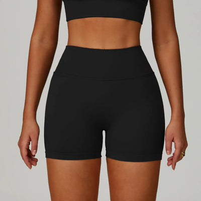 Women Yoga Shorts Push Up Gym Running V-shaped High Waist Shorts Women Scrunch Butt Sports Leggings Women Workout Clothes Short