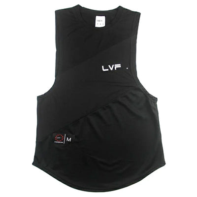 Men's Brand Gym Clothing Bodybuilding Singlets Sports Tank Top Man Fitness Shirt Muscle Guys Sleeveless Vest Casual Cotton Top