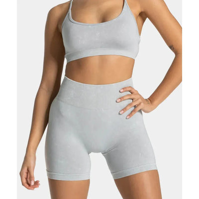 Women Yoga Shorts High Waist Workout Shorts Fitness Yoga Lift Butt Fitness Ladies Yoga Gym Running Short Pants Sportswear