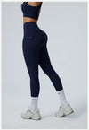 Sports Leggings For Women High Waist impact Leggings Workout Fitness Tights Athletic Wear Yoga Pants With Pocket Gym Clothing