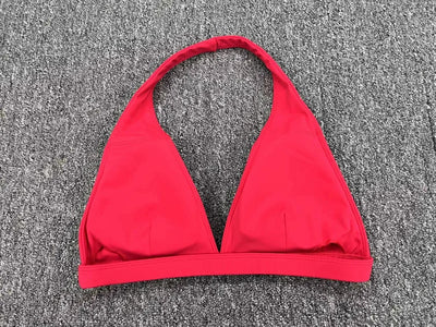 Sexy Sports Bra Women Seamless Halter Neck Strap Bra Open Back Yoga Top Bra Medium Support Gym Crop Top Mujer Underwear Girl