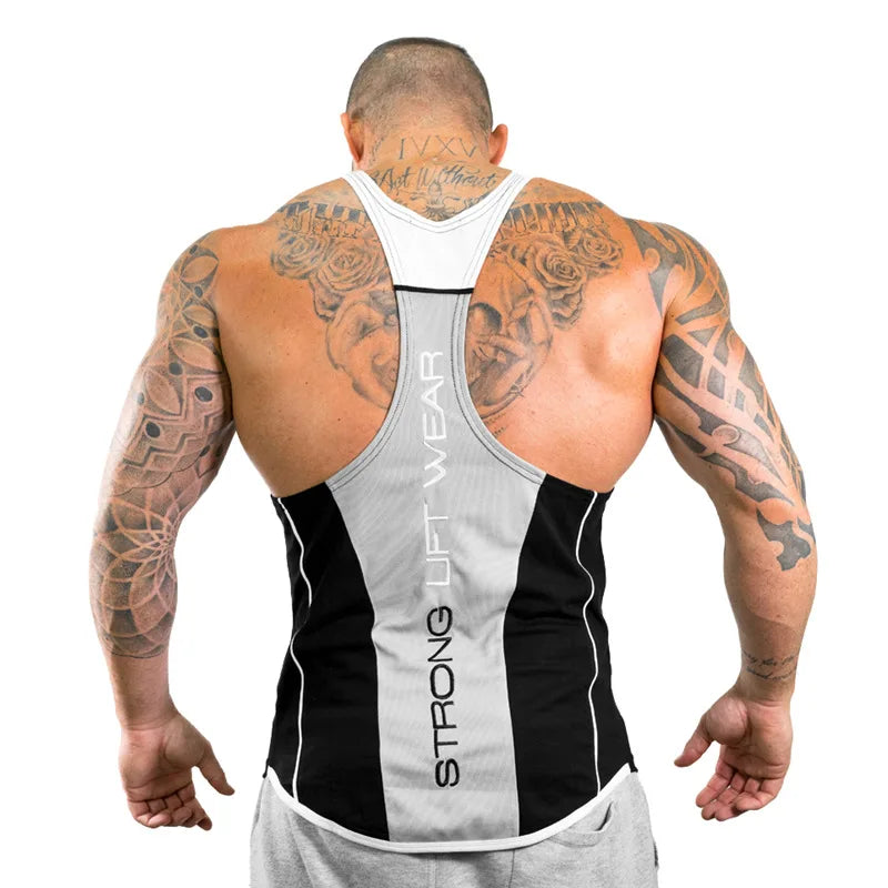Mens Bodybuilding Tank top Gyms Fitness sleeveless shirt 2025 New Male Cotton clothing Fashion Singlet vest Undershirt Hombre