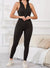 Jumpsuit Women Full Seasons Casual Fitness Sporty Playsuit Sleeveless Slim Activewear All In One Jumpsuit Clothing Lady