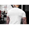 Men's Gym Fitness Clothing Man Cotton Sports Short Sleeve T-shirt Running Training Slim Printed Shirt Sweatshirt Casual Tops