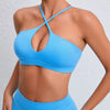 Sporty Woman Top Bras Fitness Clothing Push Up Yoga Bra Underwear Sport Tops For Women Breathable Running Vest Gym Crop Tops