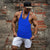 Gym Tank Top Men Bodybuilding Clothing Blank shirt Fitness Singlets Sleeveless Tanktops Cotton Muscle Stringer Vest Man