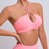 Women Sports Bra Push Up Top Sexy Sport Bra Yoga Gym Workout Crop Top Brassiere Fitness Top Sport Breathable Beauty Back Bras