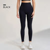 Women's Sports Fitness Leggings Seamless High Waist Stretch Solid Color Yoga Leggings Training Running Gym Quick Dry Breathable