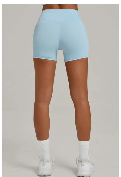 Women Yoga Shorts High Waist Workout Fitness Butt Lift  FitnessTights Gym Running Body Shaper Short Leggings Women Yoga Clothing
