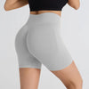 Women Yoga Shorts High Waist Gym Workout Shorts Fitness Yoga Lift Butt Fitness Ladies Yoga Gym Running Short Pants Sportswear