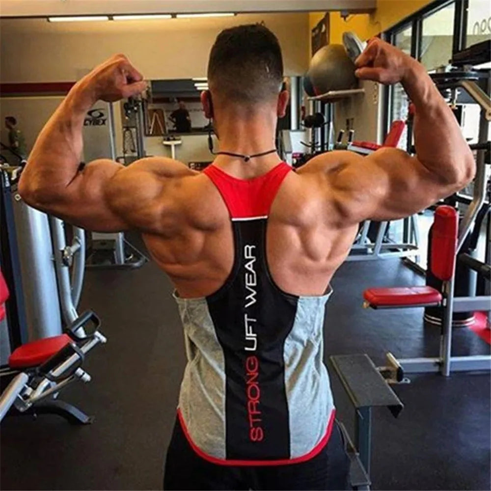 Mens Bodybuilding Tank top Gyms Fitness sleeveless shirt 2025 New Male Cotton clothing Fashion Singlet vest Undershirt Hombre