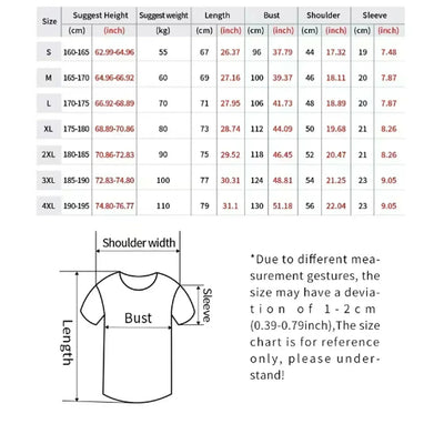 Men's Fitness Training Sports Loose T-Shirt Printed Fashion Casual Large Size Y2K Breathable Elastic Crew Neck Short Sleeve Tops