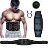 New USB Muscle Stimulator Belt ABS Trainer Belts EMS Abdominal Waist Belly Workout Massager Electric Home Gym Fitness Equiment