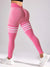 Women V Back Line Leggings Butt Lifting Gym Fitness Athletic Workout Elastic Leggins Outdoor Yoga Pants Sports Training Tights