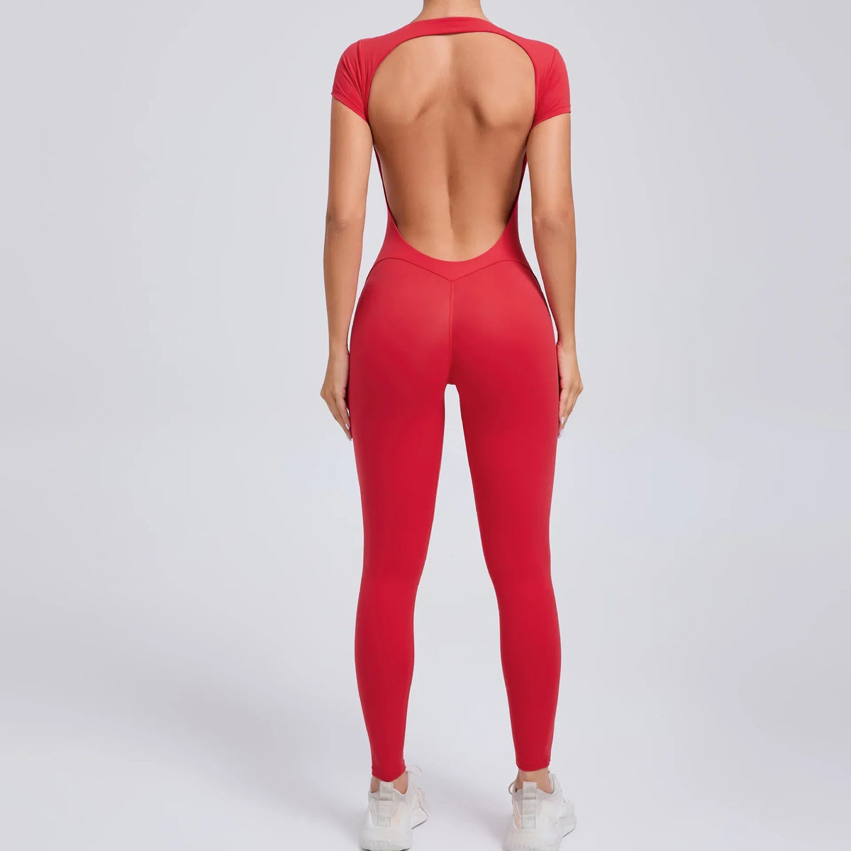 Women's Yoga Jumpsuit Fitness Sport Set Overalls Gym Clothing Wear Pilates Workout Clothes Women Short Sleeves Outfit Activewear