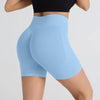 Women Yoga Shorts High Waist Gym Workout Shorts Fitness Yoga Lift Butt Fitness Ladies Yoga Gym Running Short Pants Sportswear