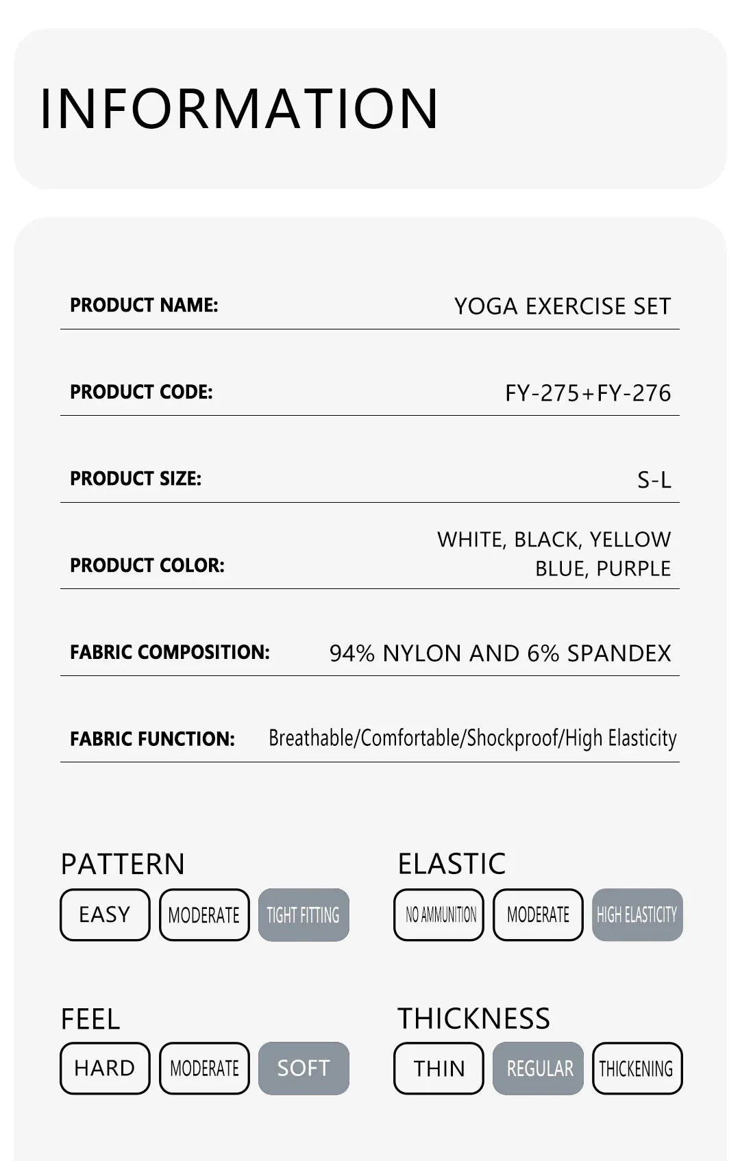 Women's sports fitness suit yoga running shock bra underwear slim leg lift hip tight base nine minutes trousers