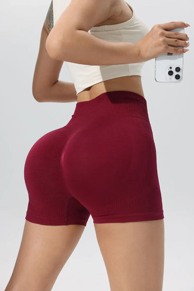 Women High Waist Yoga Shorts Workout Leggings Fitness Sportswear Woman Gym Running Activewear Tummy Control Sports Clothing