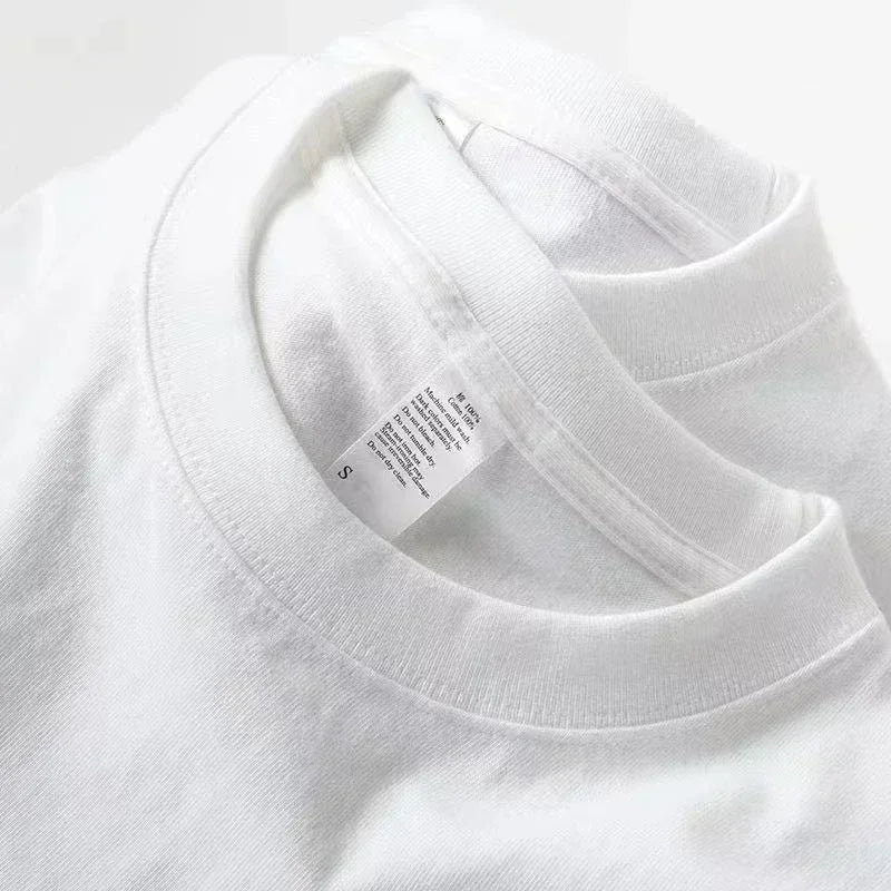 2025 Men's and Women's Fitness Short-sleeved T-shirts, Loose Cotton Round-neck T-shirts, Trendy and Fashionable