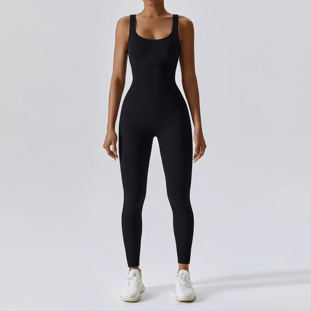 Fitness Seamless Jumpsuits Woman Sleeveless Thread Fashion Casual Outdoors Overalls for Women Corset One Pieces Pants Sets