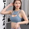 Fitness Sports Bra Gym Woman Sexy Hollow Push Up High Impact Shockproof Underwear Naked Crop Top Mujer Workout Women'S Yoga Bra