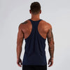 Men's Muscle Fitness Vest Breathable Quick-Dry Gym Workout Tank Top for Summer Running Bodybuilding Trendy Casual Sportswear