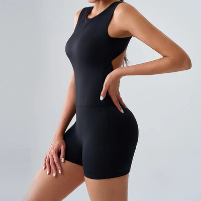 Gym Jumpsuits Women Clothes Fitness Suit Short Sets Sports Overalls for Woman Tracksuit Yoga Clothing Workout Rompers Sportswear
