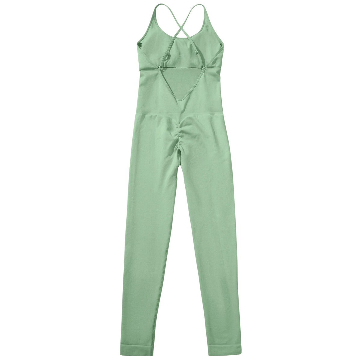 Jumpsuit Women One-piece Outfit  Sleeveless Square Neck  Bodysuit  Casual Streetwear Playsuits Sport Fitness Jumpsuit Women