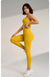 Women's sports fitness suit yoga running shock bra underwear slim leg lift hip tight base nine minutes trousers