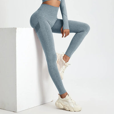 Women Gym Leggings Sexy High Waist Yoga Pants Tummy Control Athleisure Running Workout Fitness Leggings