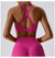 Women Cross Strap Sports Bra Top Women Push Up Sport Bra Yoga Gym Crop Top Brassiere Fitness Top Sport Bra Breathable Bras