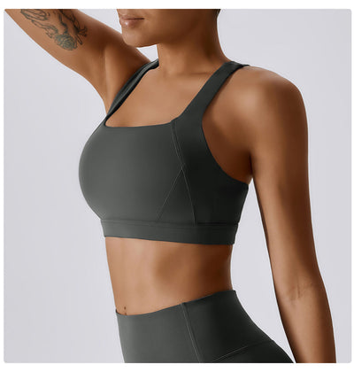 Women Cross Strap Sports Bra Top Women Push Up Sport Bra Yoga Gym Crop Top Brassiere Fitness Top Sport Bra Breathable Bras