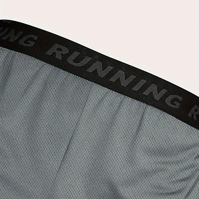 Men's Running Pants 2 in1 Double Layer Training Sweatpants Fitness Men's Jogging Pants Basketball Gym Running Pants Sportswear