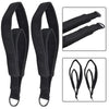 2PCS Pilates Double Loop Straps For Reformer Feet Fitness D-Ring Straps Handle Yoga Exercise Accessories For Home Gym Workout