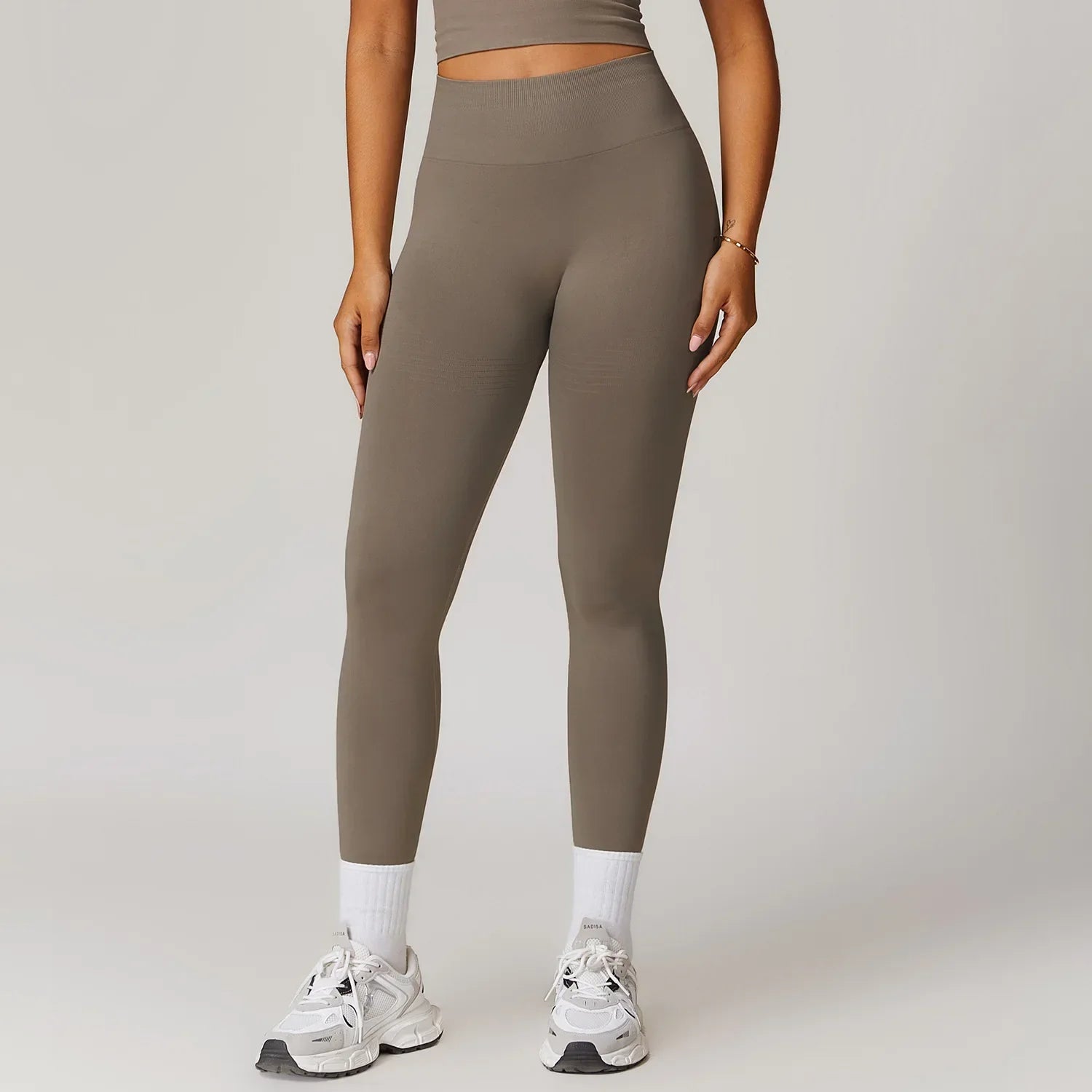 New Yoga Leggings Women Fitness Trouser High Waist Lifting Hip Cycling Running Sport Pants Activewear Gym Stretch Fitness Pants