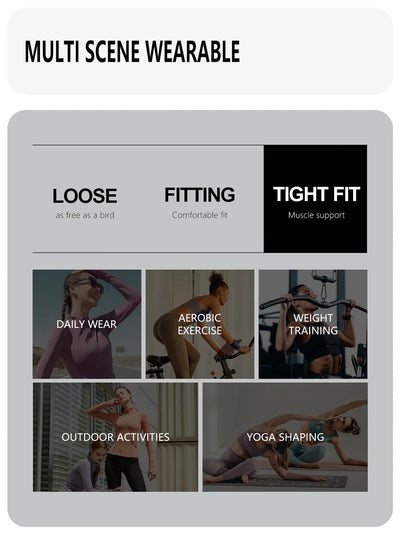 Women's Sports Fitness Long Sleeve Jacket New Yoga Clothing Tops Gym Tight Training Clothing Quick Dry Running Jacket