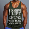 Men's Gym Fitness Tank Tops Summer Outdoor Sports Sleeveless Vest Top Loose Round Neck Breathable Comfortable Simple Design Tees