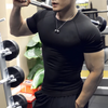 Men's T Shirt Outdoor Training Fitness Gym Jogging Running Sweatshirt Bat/-Man Compression Shirts Tight Elastic Breathable