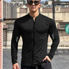 spring autumn Jacket Men Fitness Sportswear Gym Training long sleeve Sweatshirt Jogging Male coat Cardigan zipper running Jacket