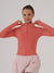 Fitfemme Sports Jacket Women Zip Fitness Yoga Shirt Winter Warm Gym Top Activewear Running Coats Workout Clothes For Cycling
