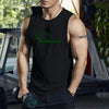 Men's Summer Gym Sleeveless T-Shirt Sports Workout Gear Quick Dry Bodybuilding Loose Fit Tank Top Fashionable Basketball Vest