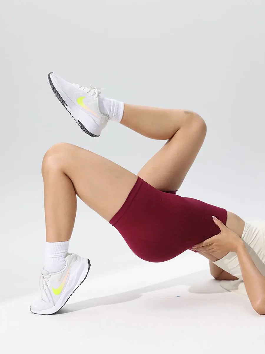 Women High Waist Yoga Shorts Workout Leggings Fitness Sportswear Woman Gym Running Activewear Tummy Control Sports Clothing