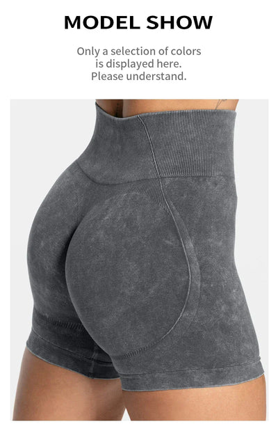 Women Yoga Shorts High Waist Workout Shorts Fitness Yoga Lift Butt Fitness Ladies Yoga Gym Running Short Pants Sportswear
