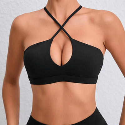 Women Sports Bra Push Up Top Sexy Sport Bra Yoga Gym Workout Crop Top Brassiere Fitness Top Sport Breathable Beauty Back Bras